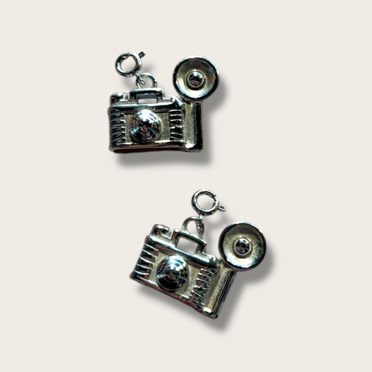 Camera Charm 1pc - Stainless Steel