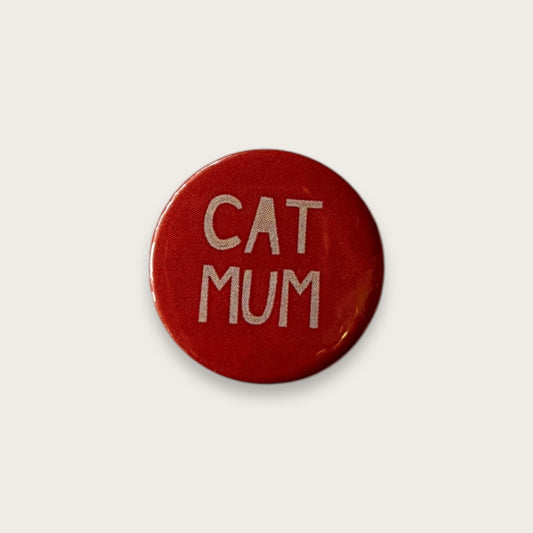 Cat Mum Badge