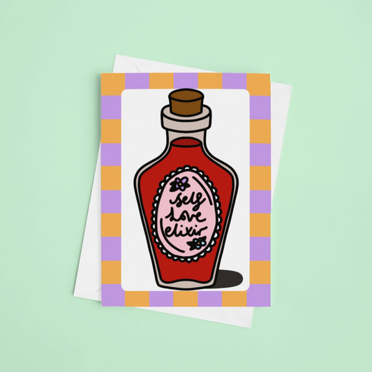 Self Love Elixir Greeting Card