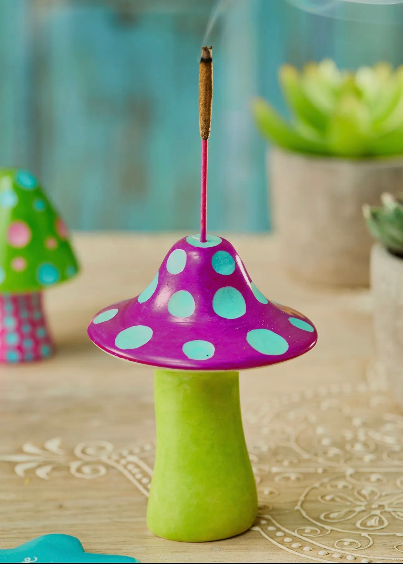 Mushroom Incense Holder