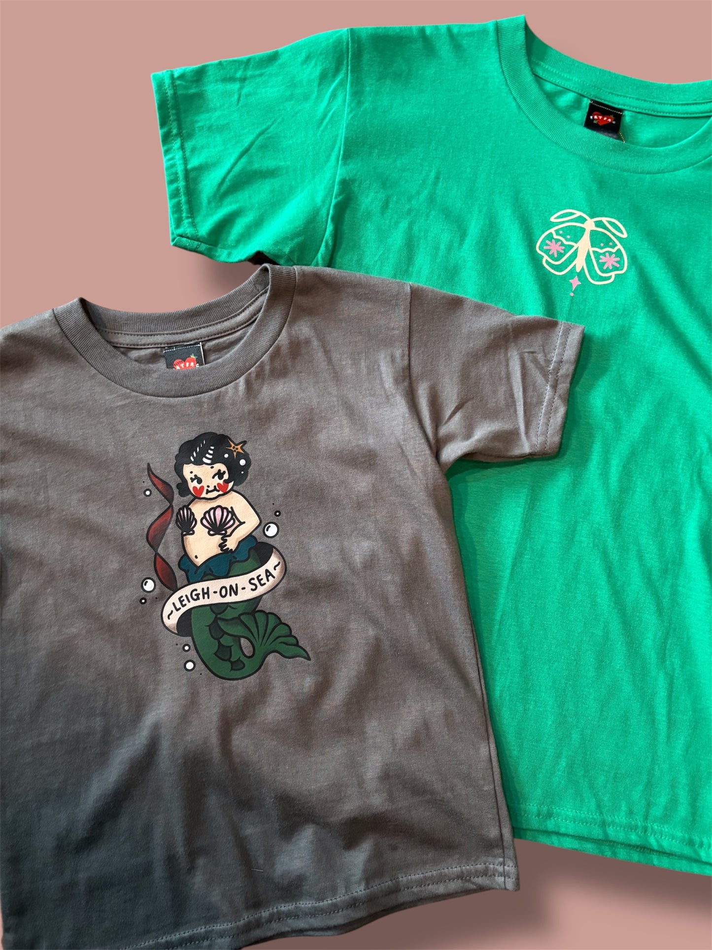 Mermaid Kewpie (Leigh-On-Sea) Kids T-Shirt