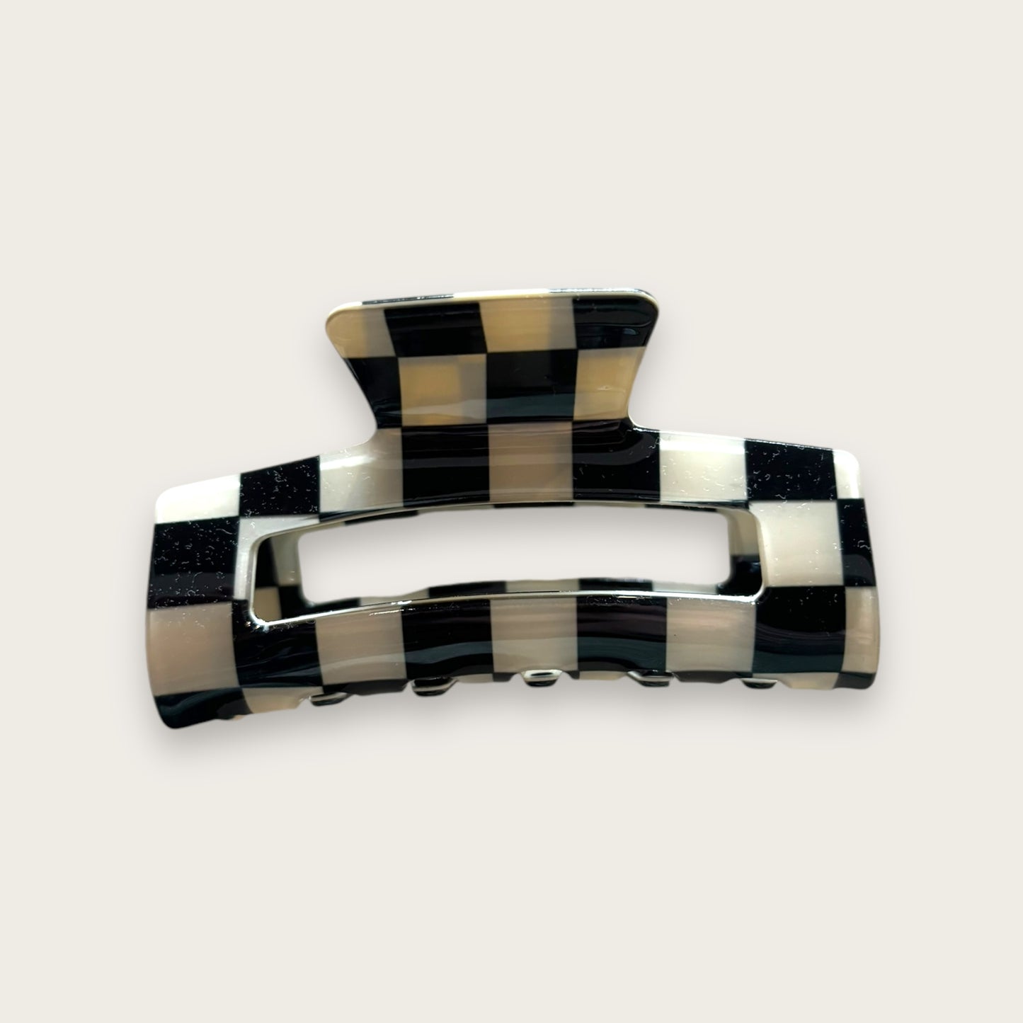 Checkerboard Claw Clip