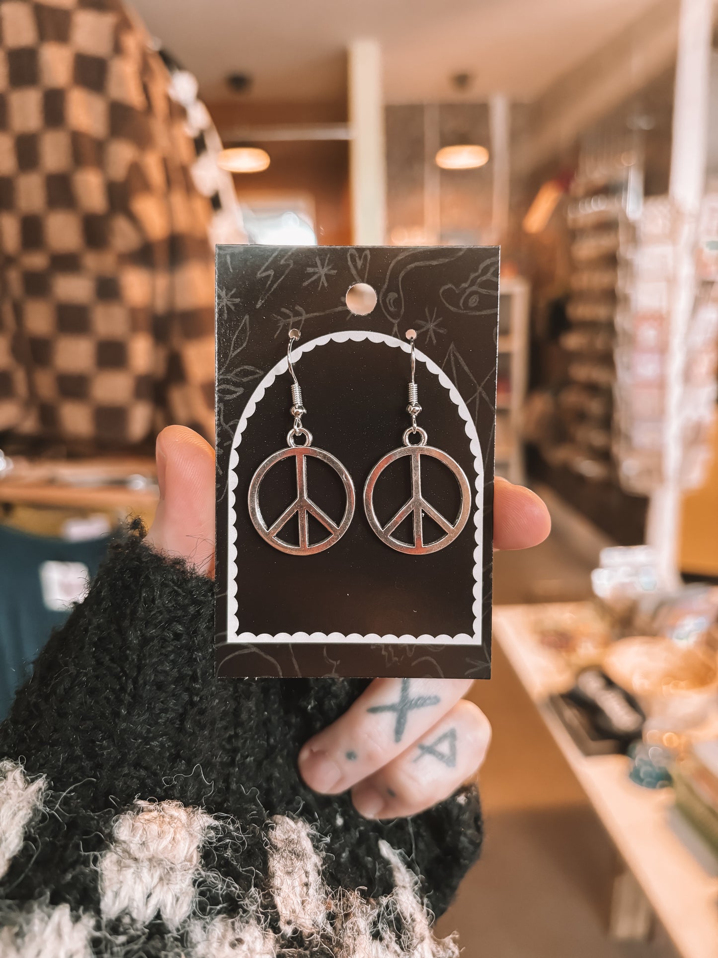 Peace Earrings