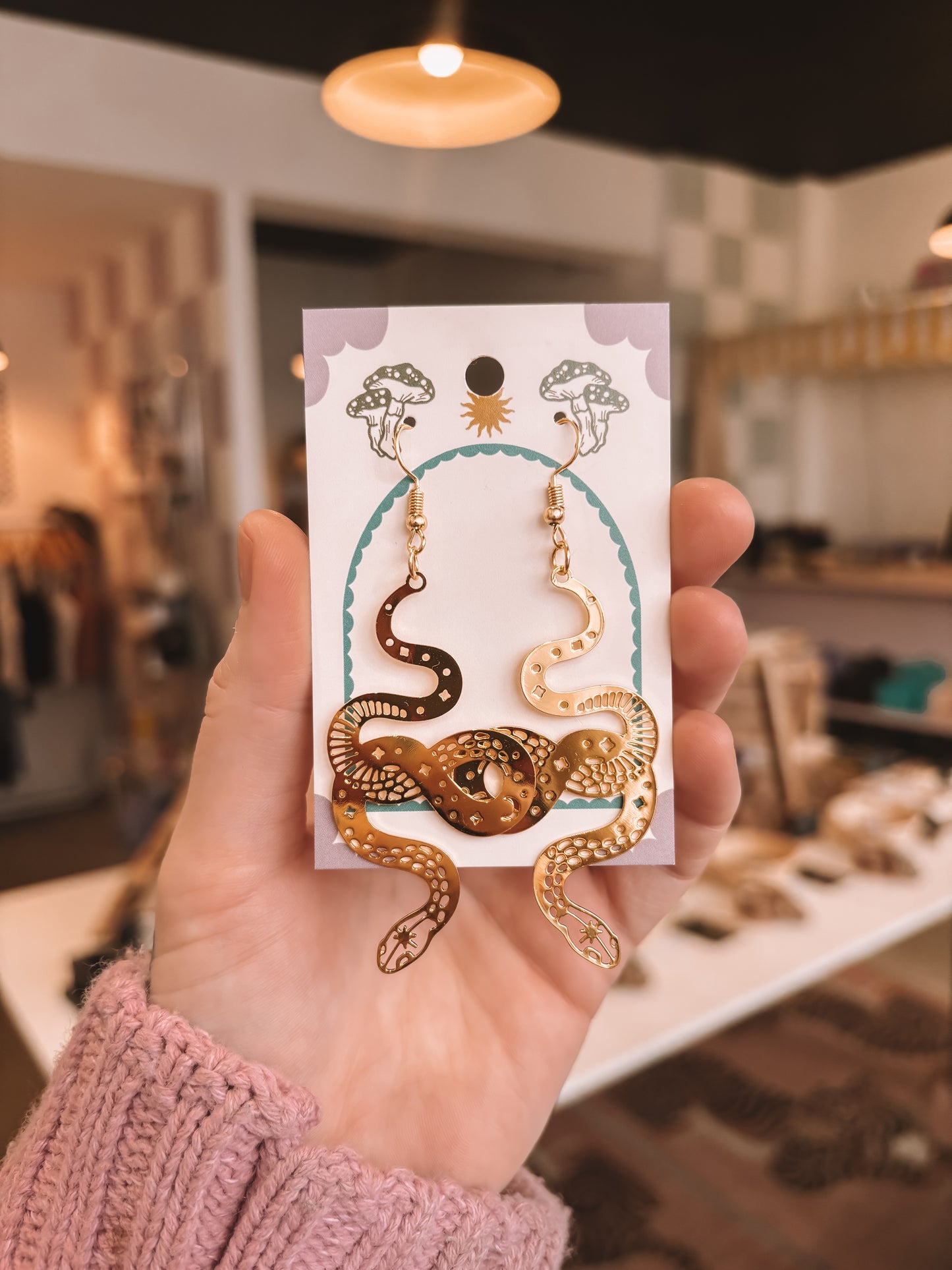 Snake Earrings