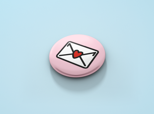 Love Letter Button Badge
