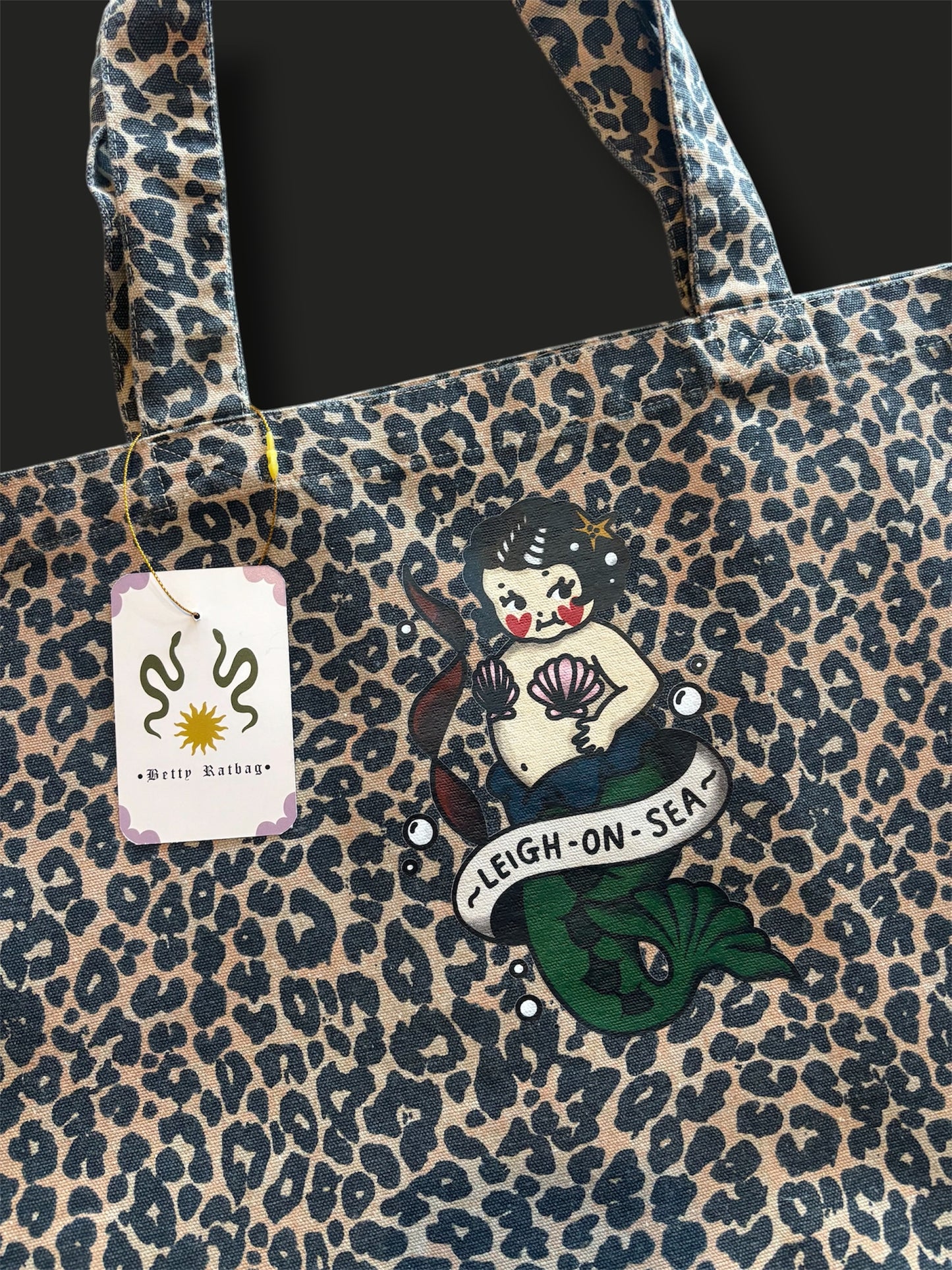 Kewpie Mermaid (Leigh-On-Sea) Tote