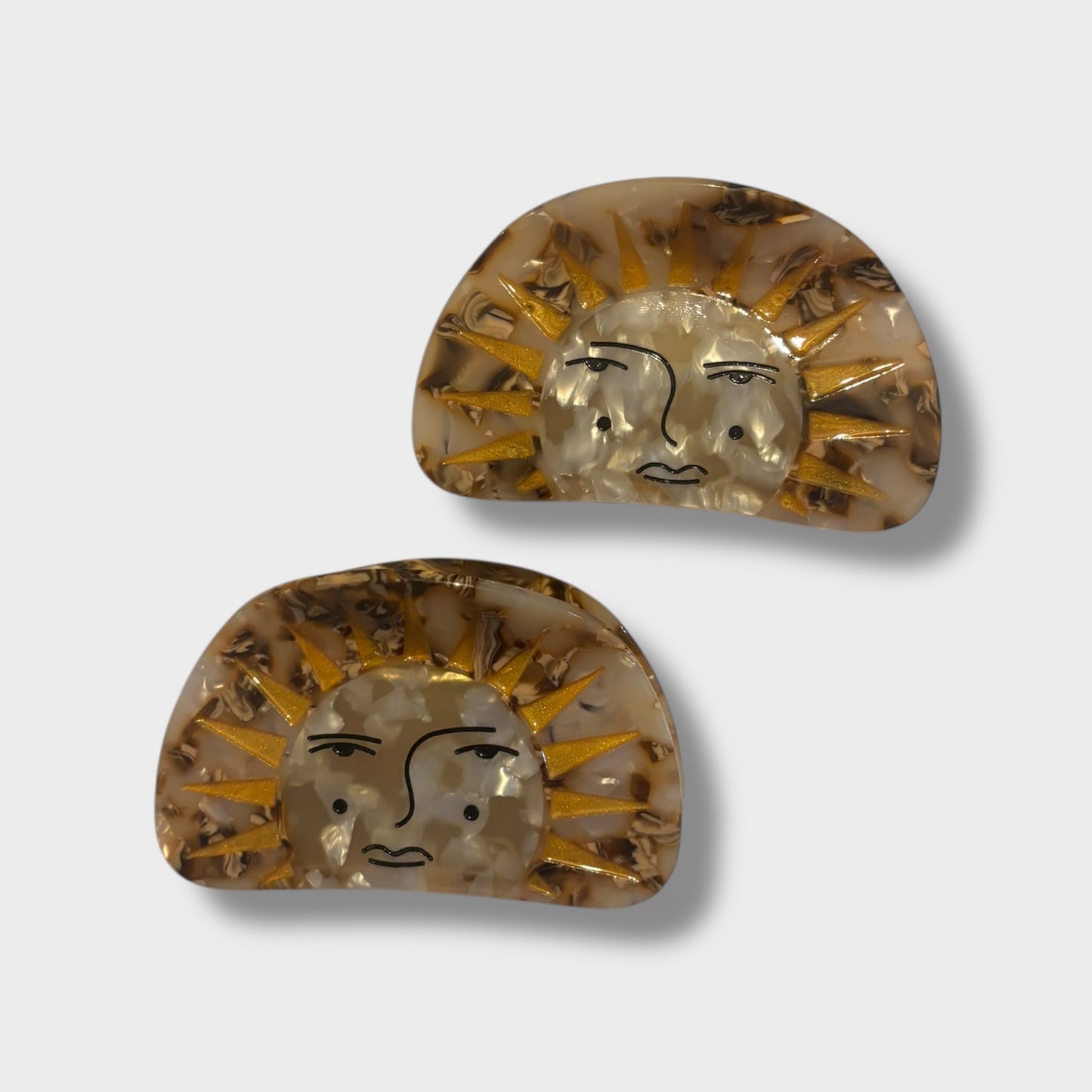 Rising Sun Claw Clip