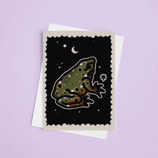 Froggy Greeting Card