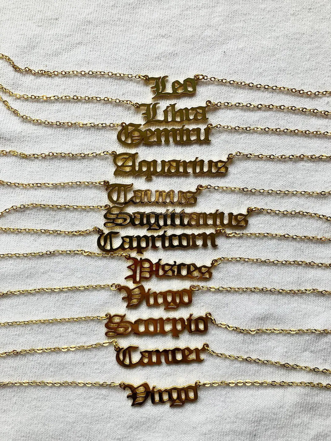Zodiac Necklace