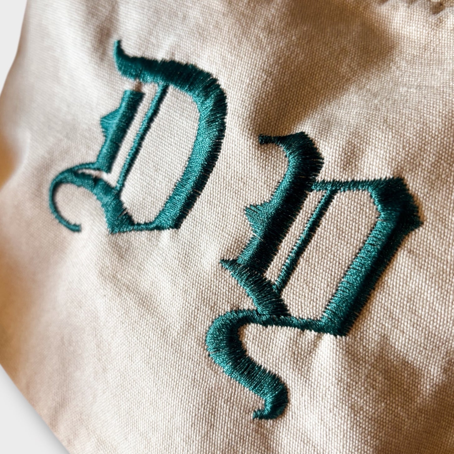 Custom Embroidered Pouch (Lettering Only)