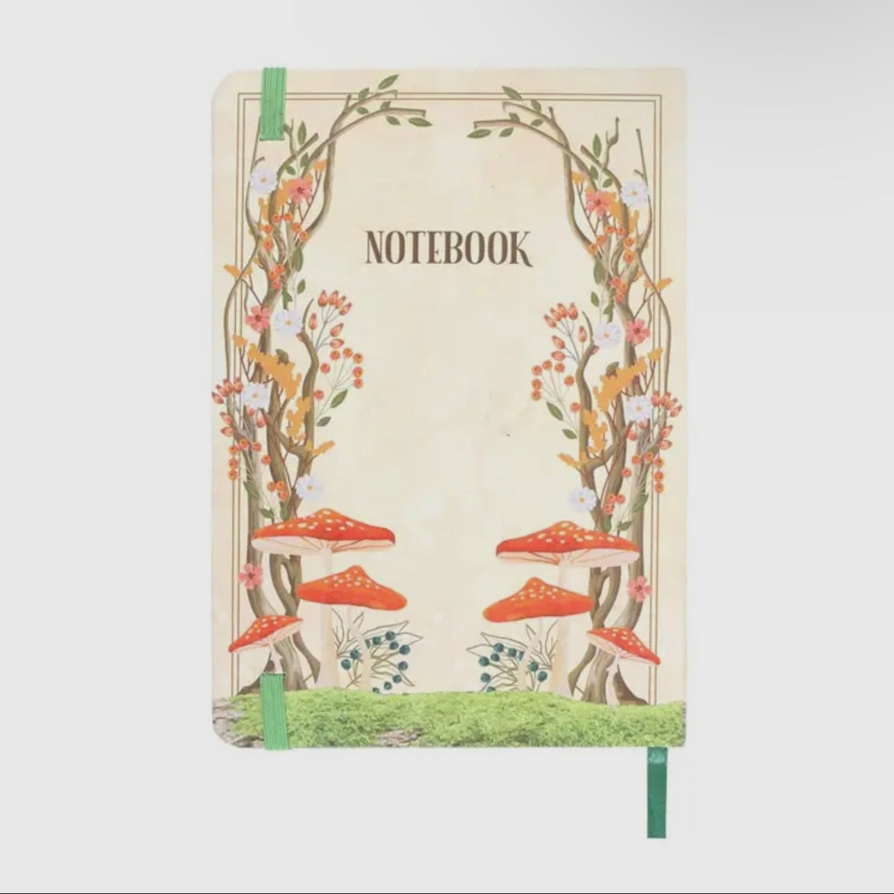 Enchanted Forest Mushroom Notebook