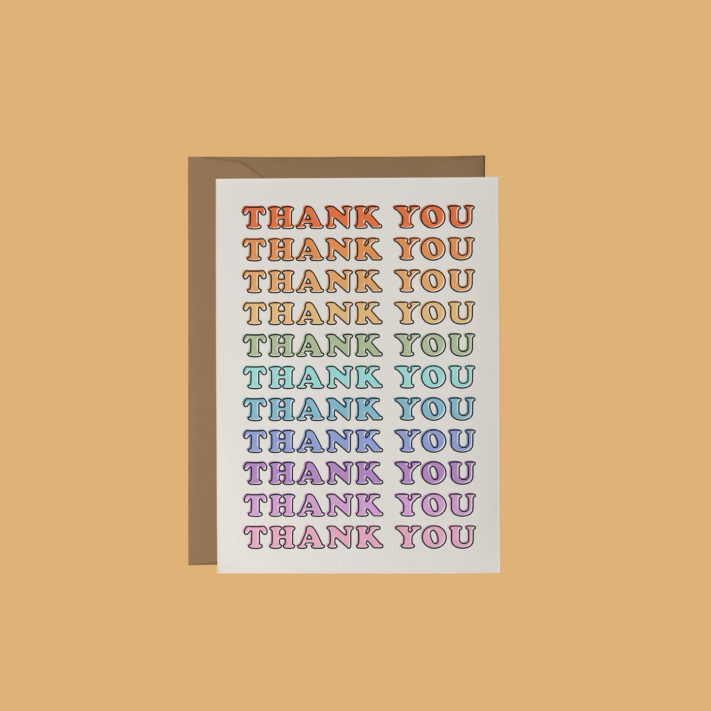 Thank You Greeting Card