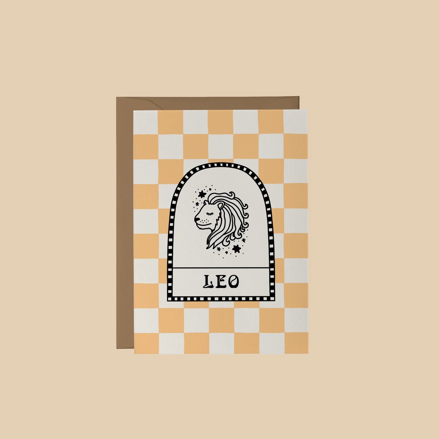 Leo Greeting Card