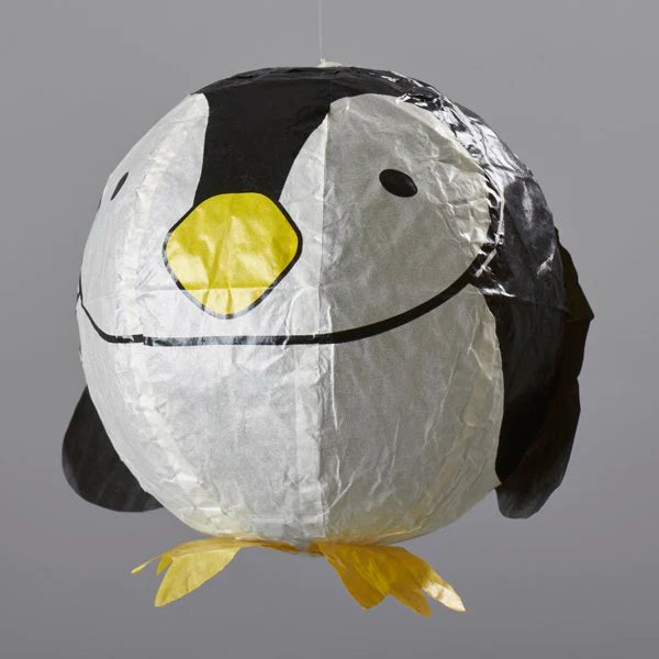 Penguin (Paper Ballon) Greeting Card