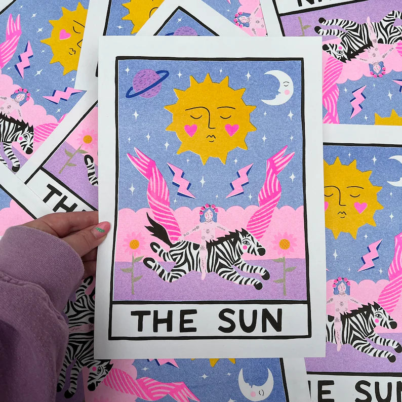 The Sun Tarot Print