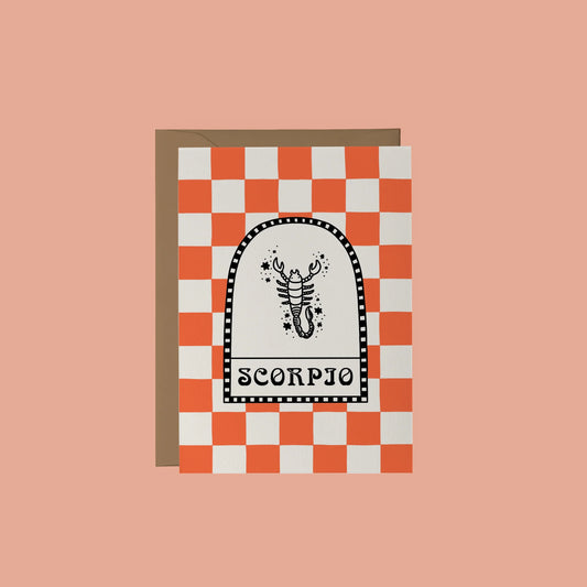Scorpio Greeting Card