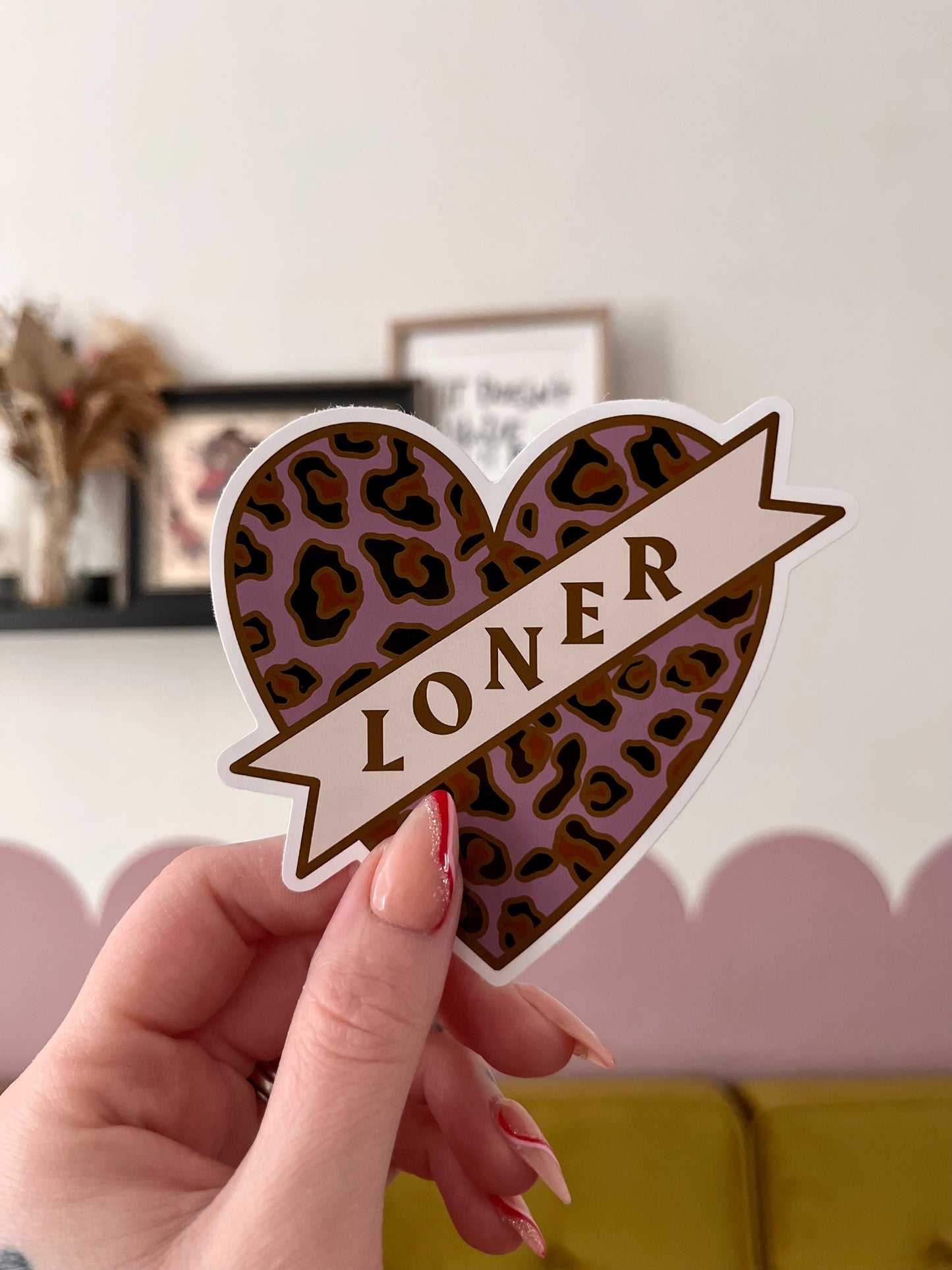 Loner Sticker