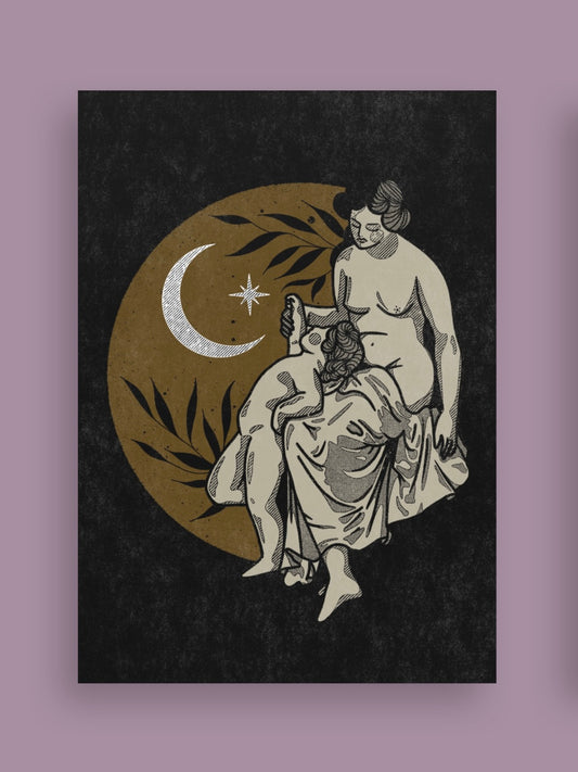 Goddess Of Fertility & Harvest - Demeter Gaea Postcard