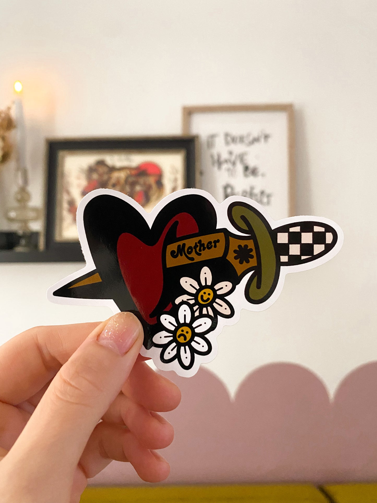 Dagger Mother Sticker