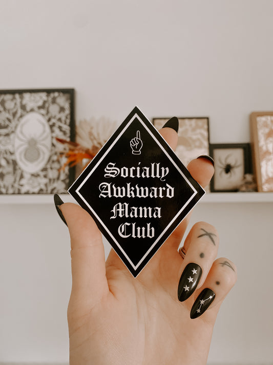 Socially Awkward Mama Club Sticker
