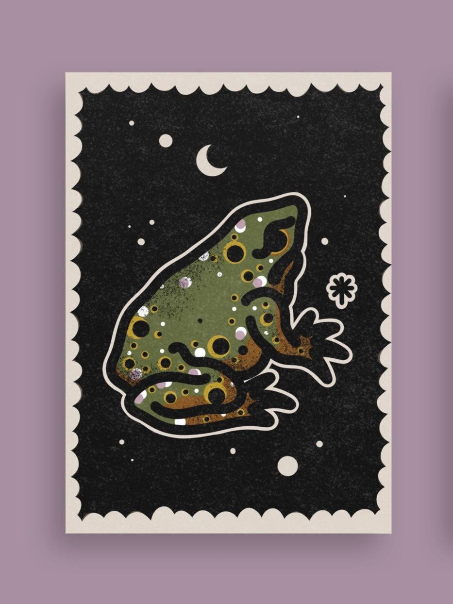 Frog Postcard