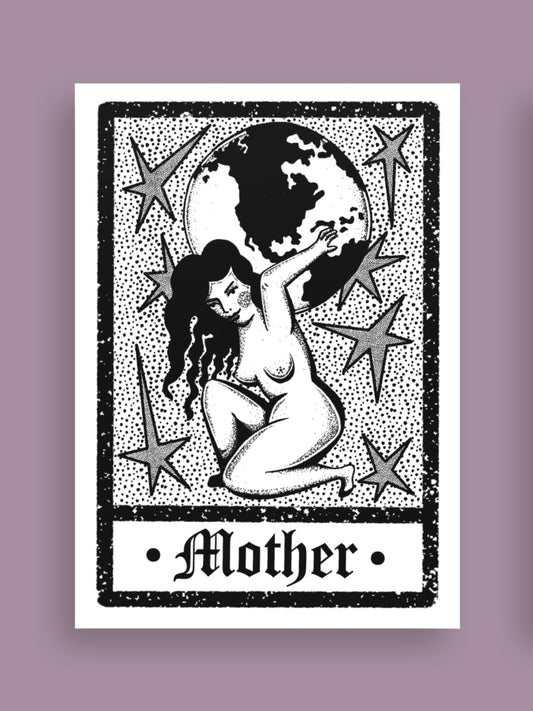Mother Tarot Postcard